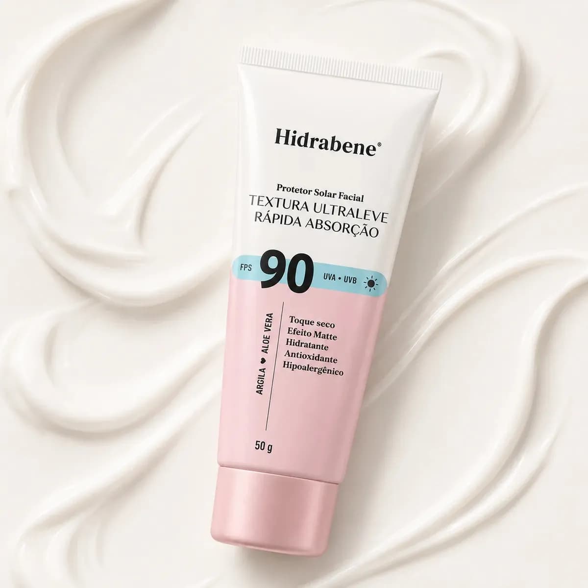 Hidrabene - Protetor Solar Facial FPS90 Ultraleve 50g - Imagem 3