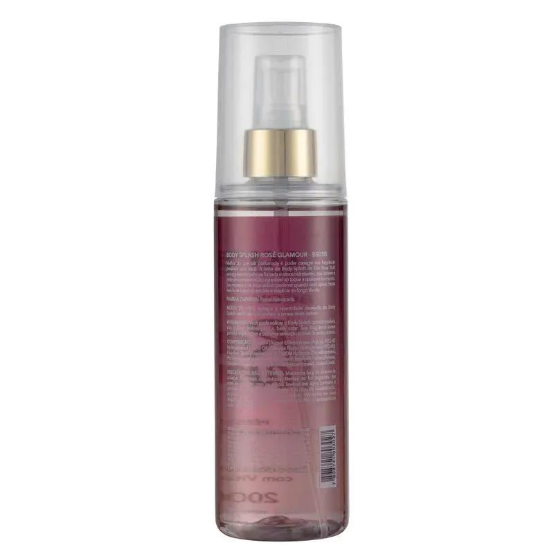 Body Splash Rose Glamour - Kiss New York - Miniatura 4