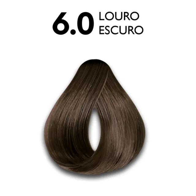 Haskell - Kit Coloração Excllusiv Color Pratic - 6.0 Louro Escuro - Miniatura 2