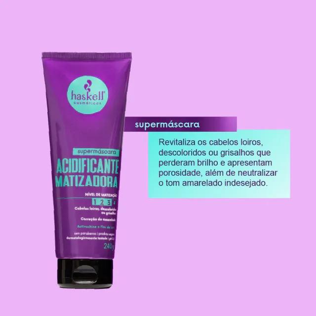 Haskell - Supermáscara Acidificante Matizadora 240g - Miniatura 2