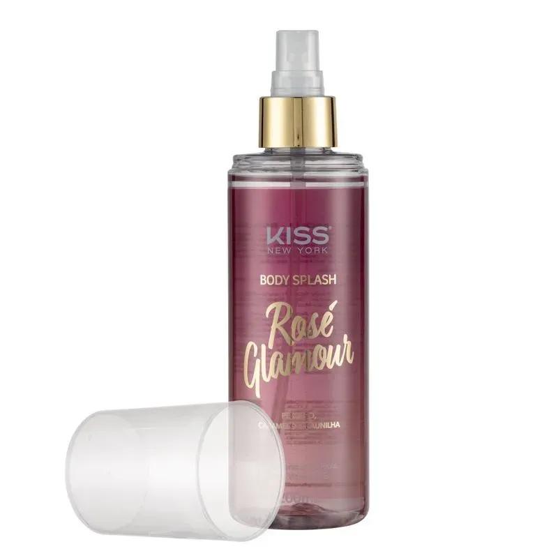 Body Splash Rose Glamour - Kiss New York - Miniatura 3