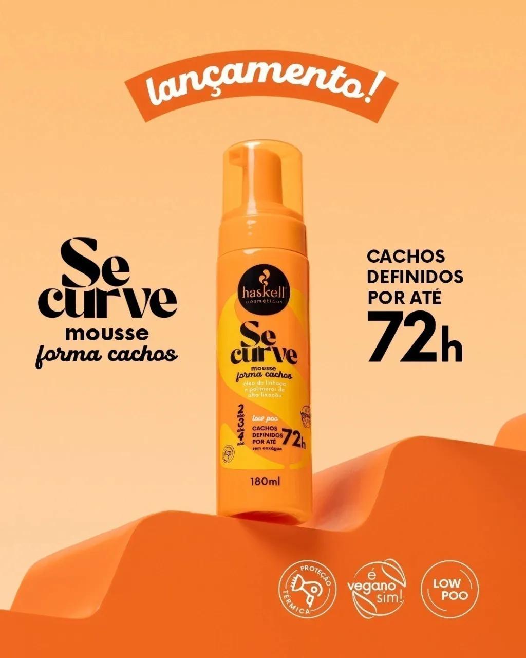Haskell - Mousse Forma Cachos Se Curve 180ml - Miniatura 2