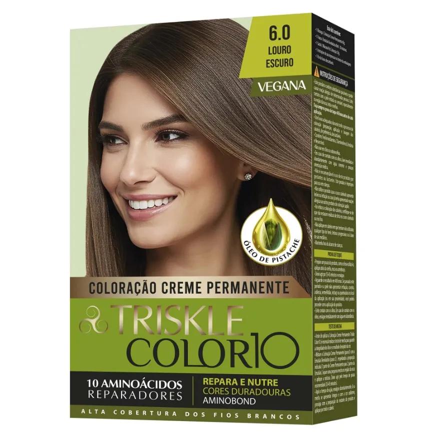 Triskle - Kit Coloração Triskle Color 10 - 6.0 Louro Escuro - Imagem 1