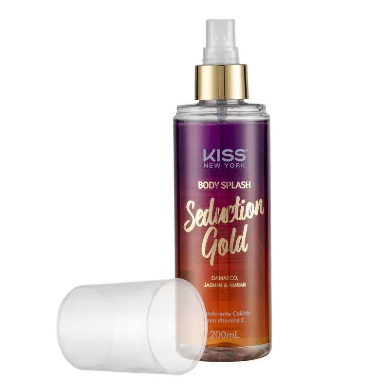 Body Splash Seduction Gold - Kiss New York - Miniatura 3