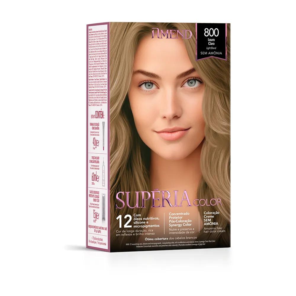 Amend - KIT TONALIZANTE SUPÉRIA COLOR - 800 LOURO CLARO - Imagem 1