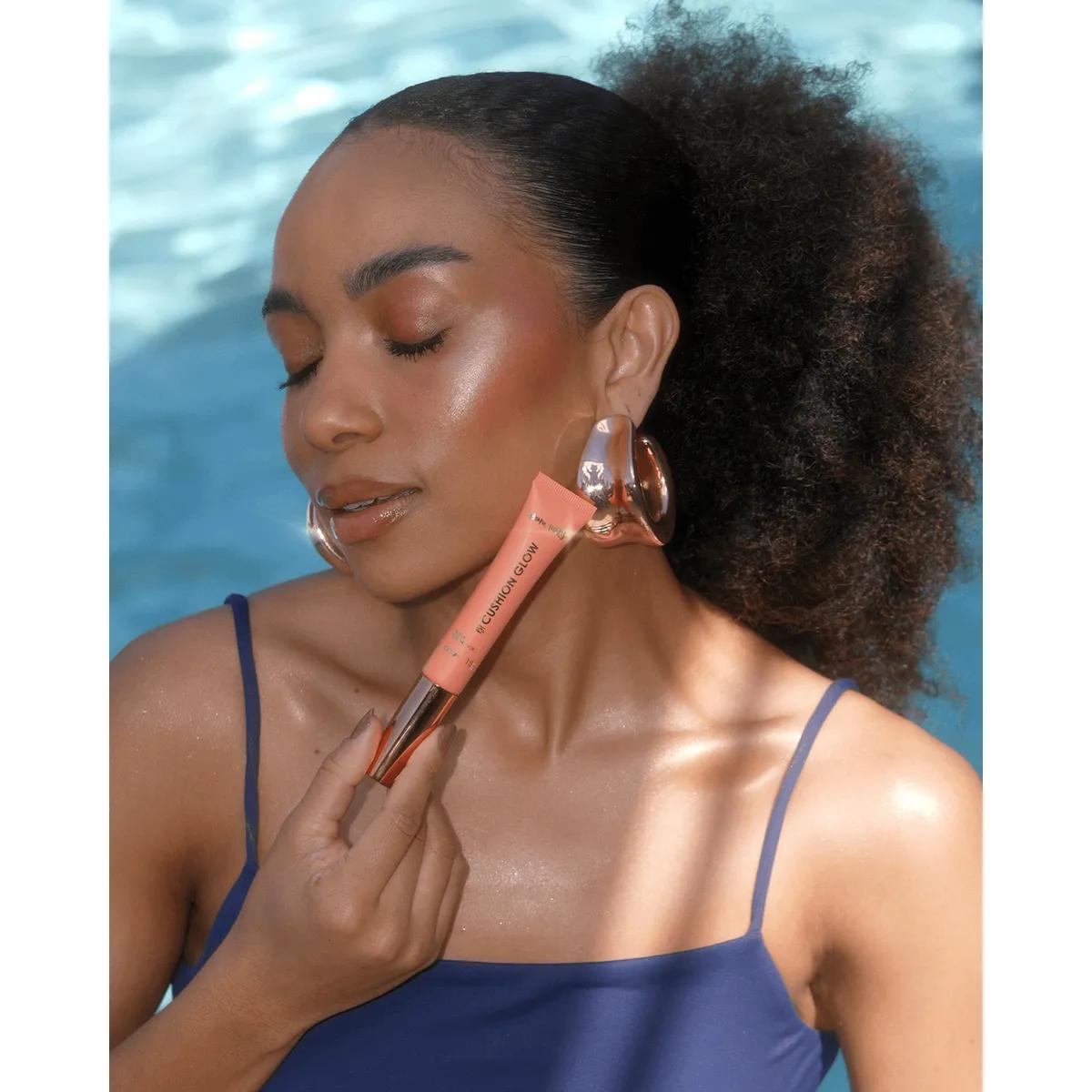 Bruna Tavares - BT Cushion Glow - Blush Líquido Iluminador - Coral - Miniatura 3