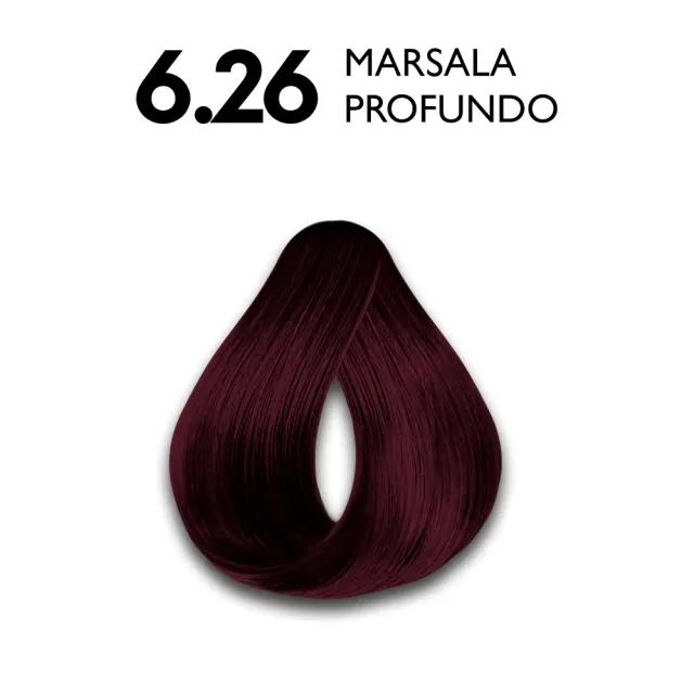 Haskell - Kit Coloração Excllusiv Color Pratic - 6.26 Marsala Profundo - Miniatura 2