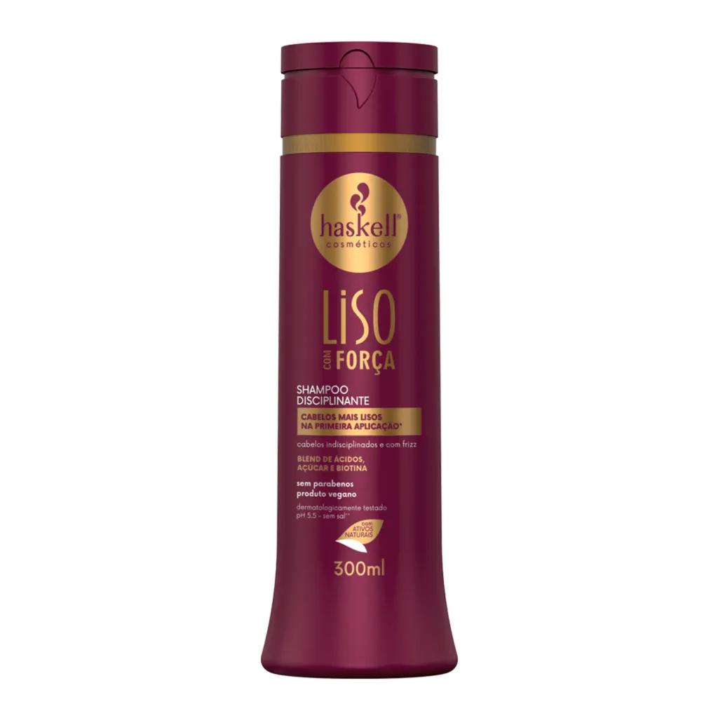 Haskell - Shampoo Liso com Força 300ml - Imagem 1