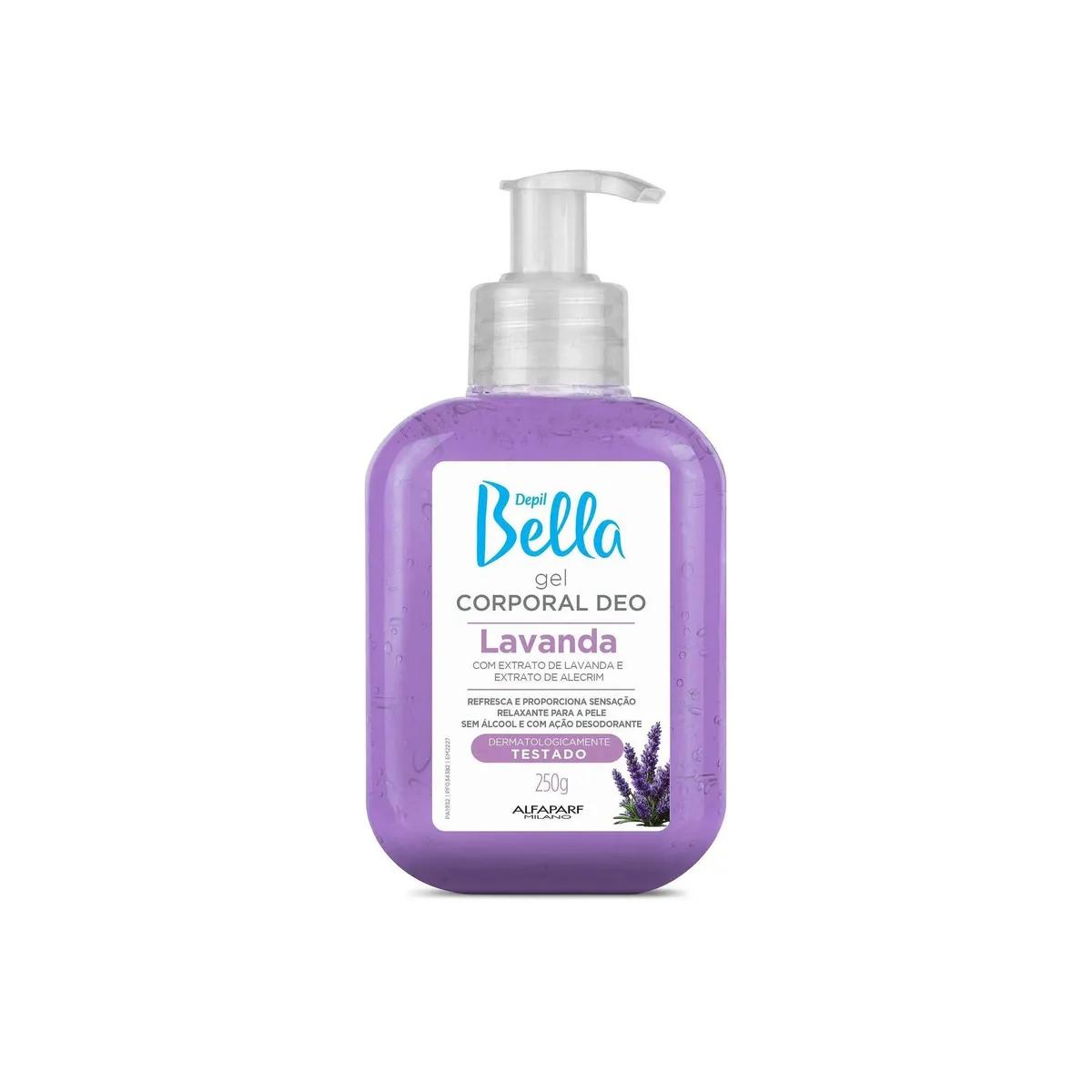 Depil Bella - Gel Hidratante Corporal Deo Lavanda 250g - Imagem 1