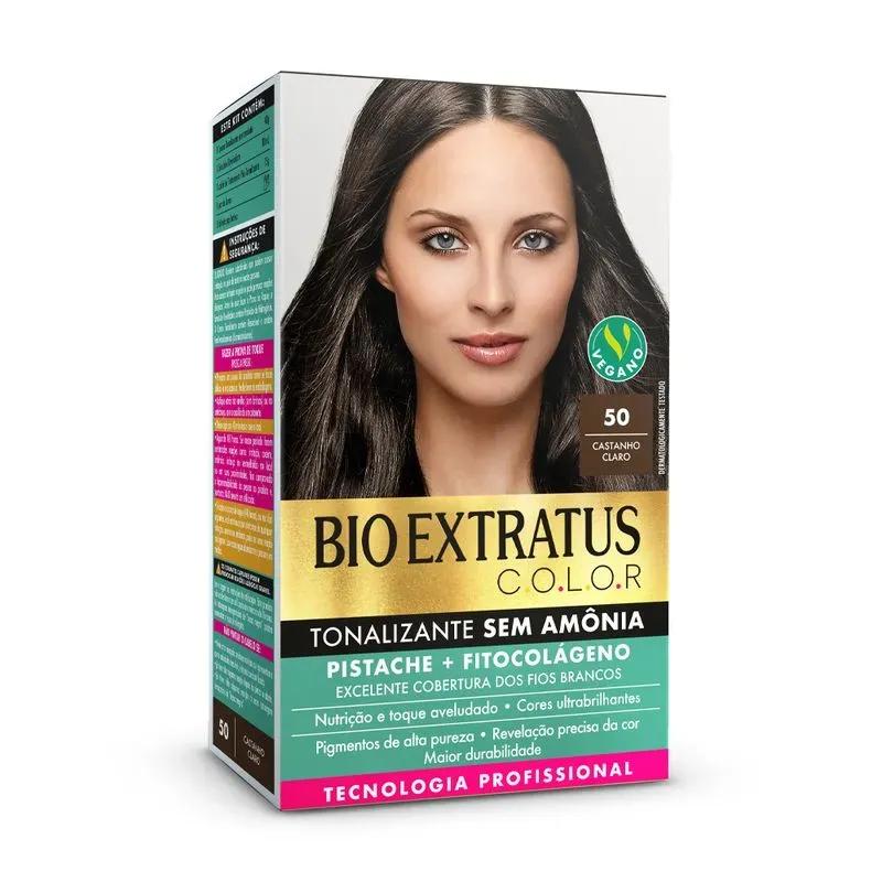 Tonalizante Bio Extratus C.O.L.O.R - 50 Castanho Claro - Miniatura 2