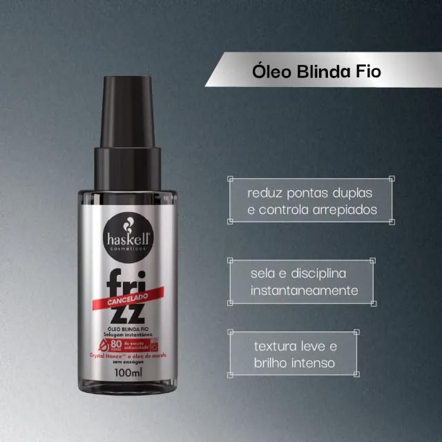 Haskell - Óleo Blinda Fio Frizz Cancelado 100ml - Miniatura 4