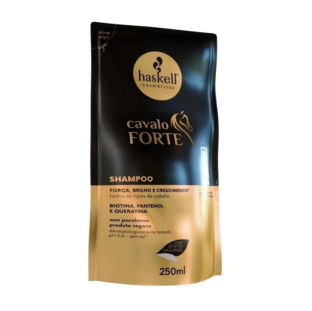 Haskell - Shampoo Cavalo Forte 250ml - Refil - Miniatura 1