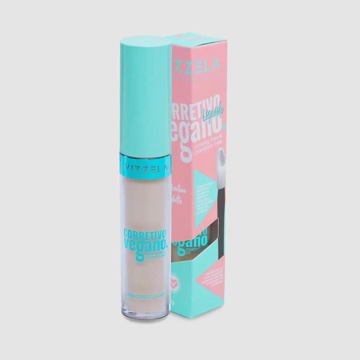 Vizzela - Corretivo Líquido Vegano Matte 7g - Cor 01 - Miniatura 1