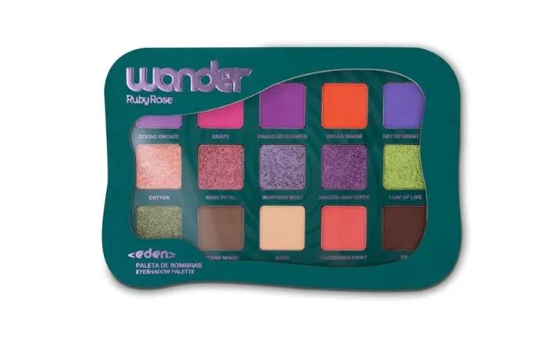 Ruby Rose - Paleta de Sombras Eden - Wonder - Imagem 1