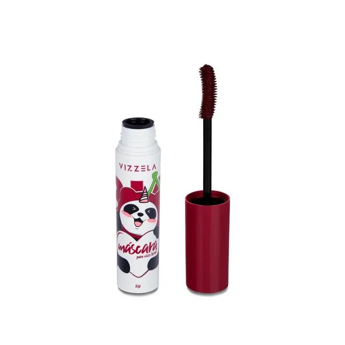 Máscara para Cílios Big No Panda Cherry - Bordô - Vizzela - Miniatura 1