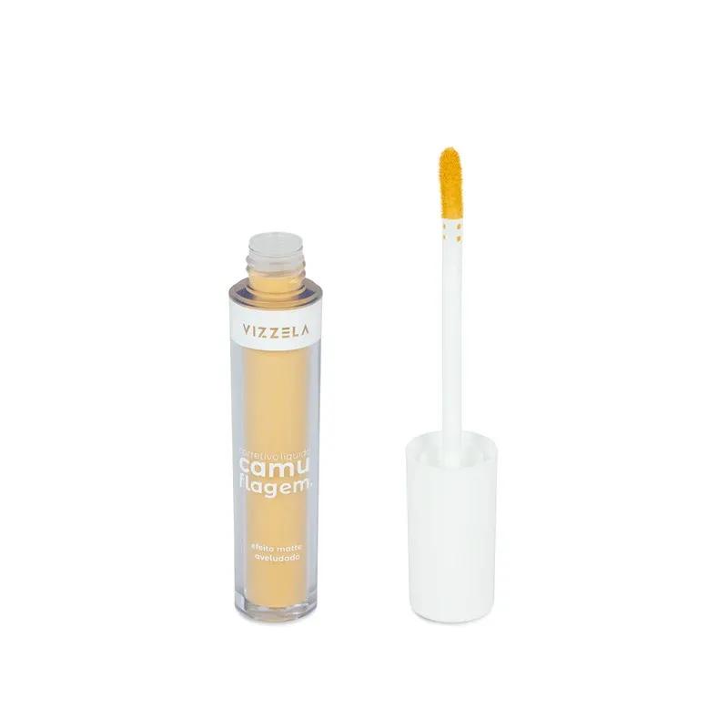 Vizzela - Corretivo Líquido Matte Camuflagem 5 - Amarelo - Miniatura 2