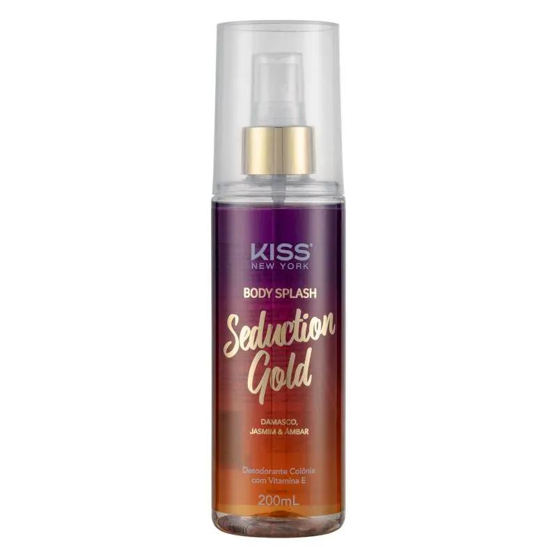 Body Splash Seduction Gold - Kiss New York - Miniatura 1