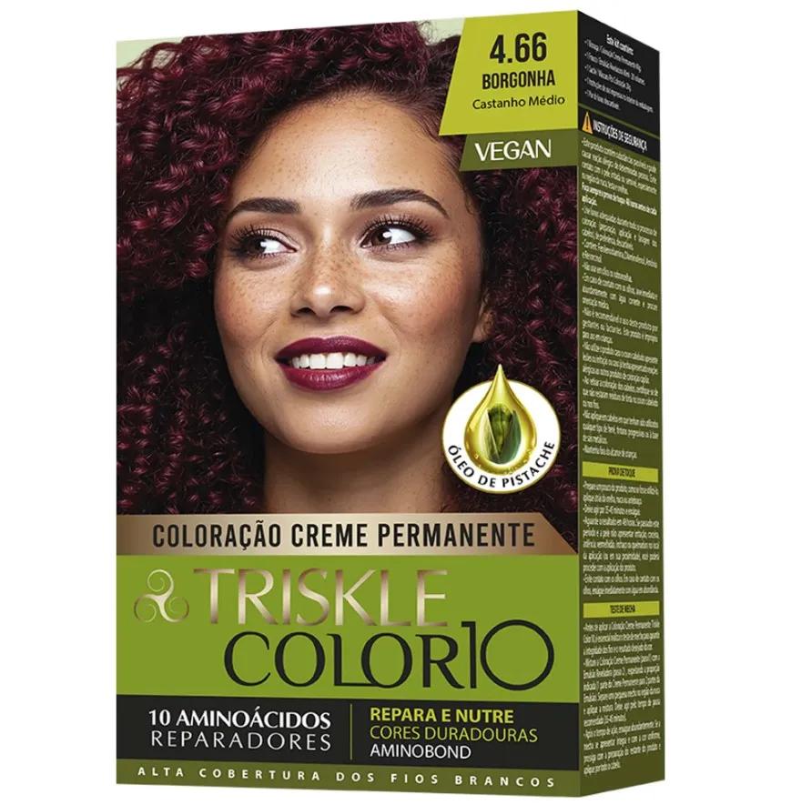 Triskle - Kit Coloração Triskle Color 10 - 4.66 Borgonha - Imagem 1