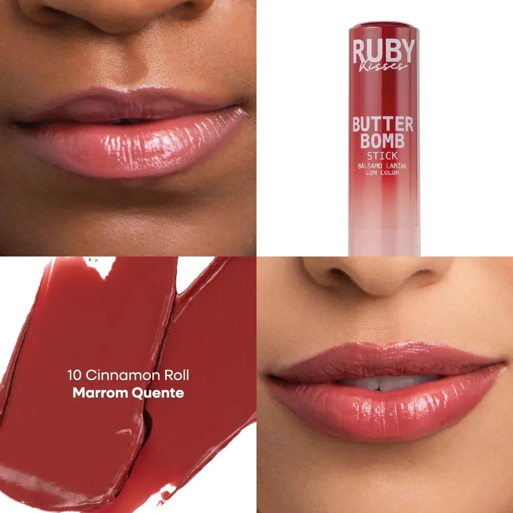 Ruby Kisses - Gloss Stick Butter Bomb - Cinnamon Roll - Miniatura 2