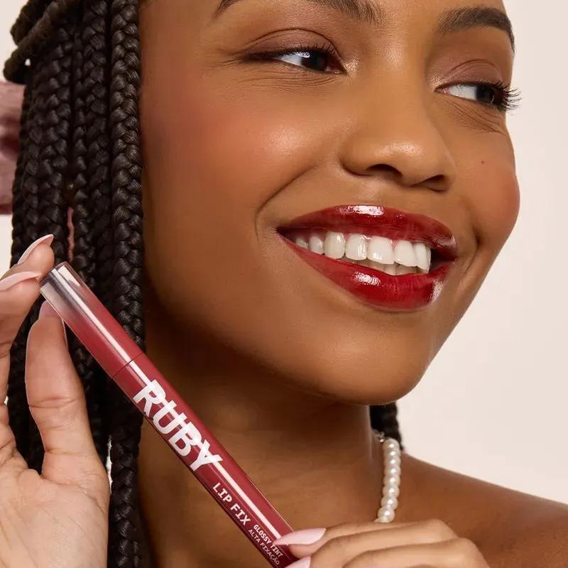 Ruby Kisses - Lip Fix Glossy Tint - Sweet Brown - Miniatura 3