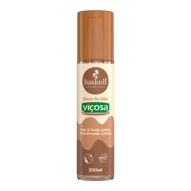 Haskell - Hair & Body Splash Desodorante Colônia Doce de Leite 200ml - Miniatura 1