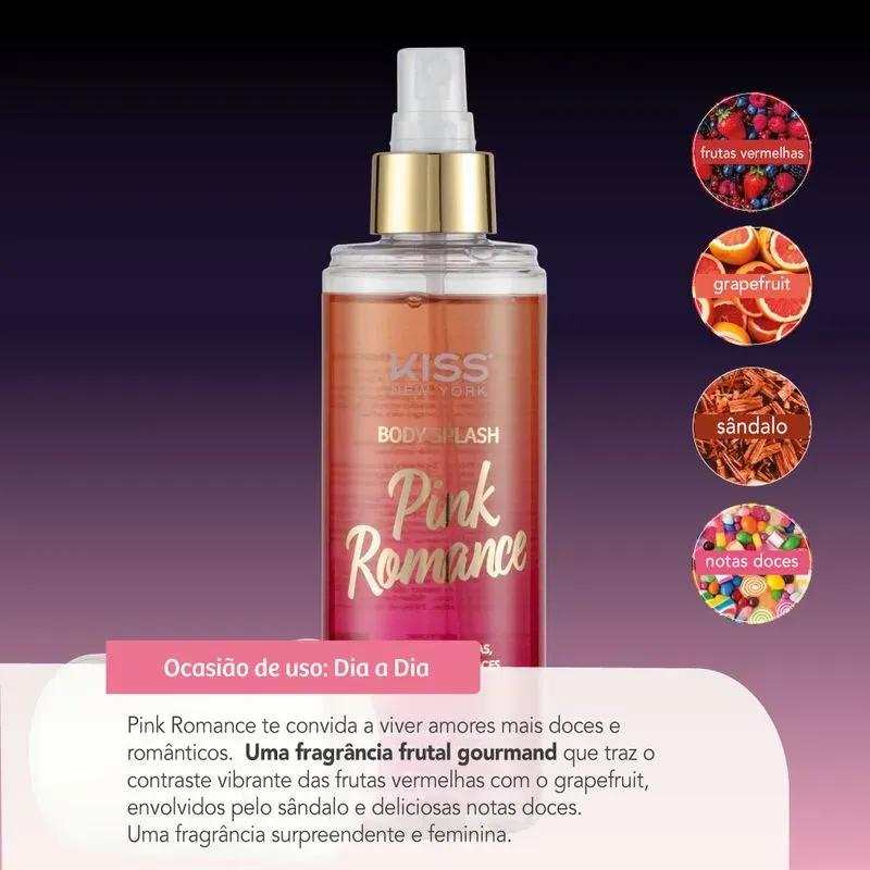 Body Splash Pink Romance - Kiss New York - Miniatura 2