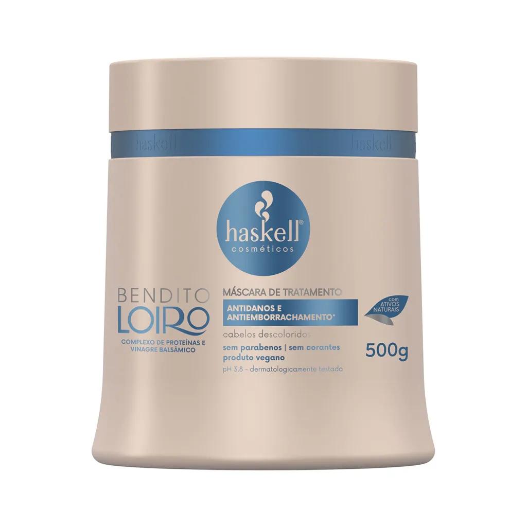 Haskell - Máscara de Tratamento Bendito Loiro 500g - Imagem 1