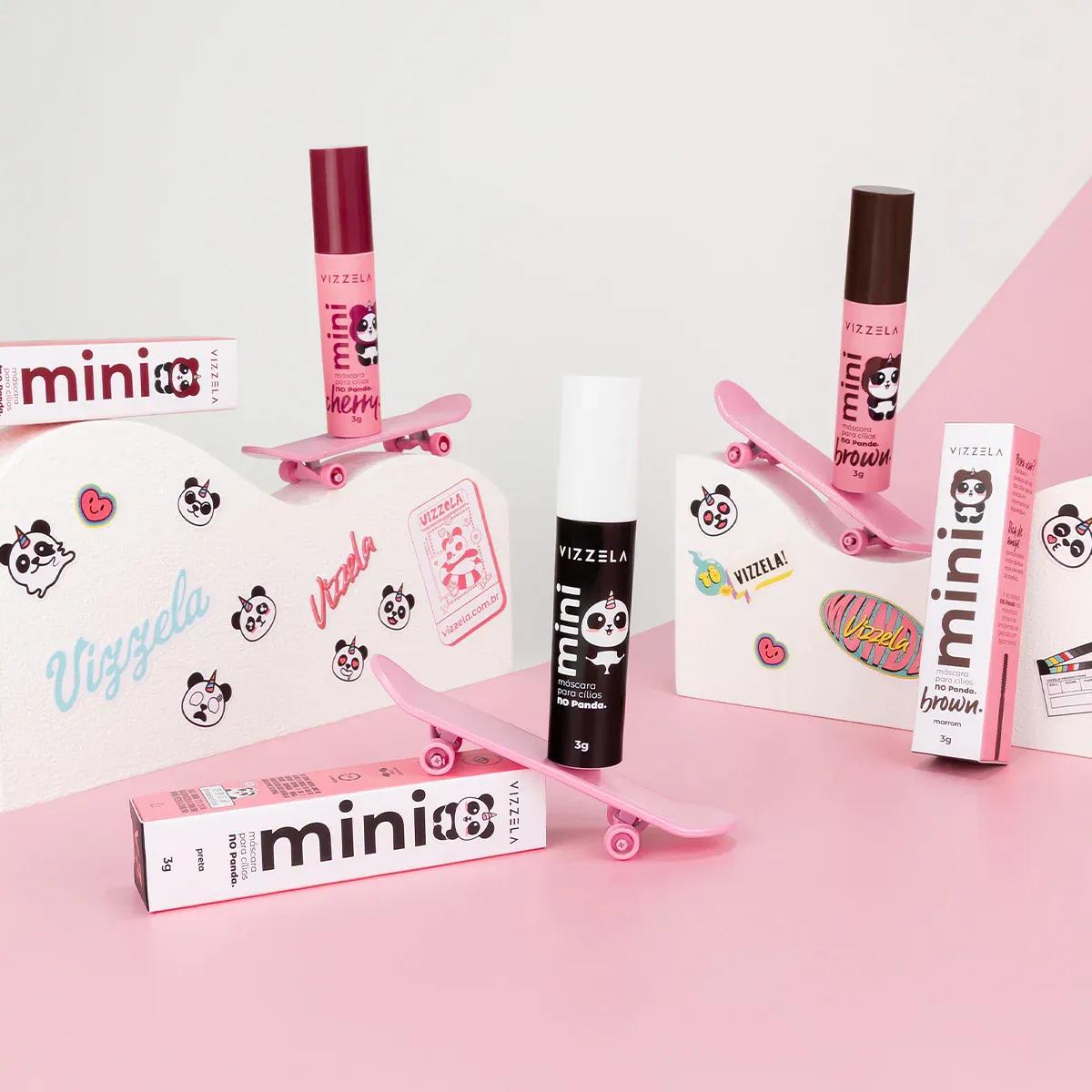 Vizzela - Kit 3 Mini Máscaras de Cílios - Vizzela - Miniatura 2