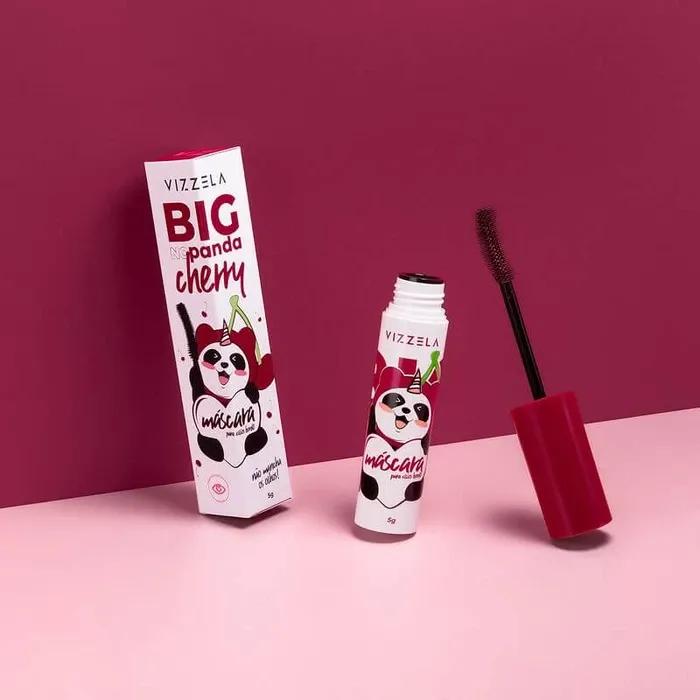 Máscara para Cílios Big No Panda Cherry - Bordô - Vizzela - Miniatura 4