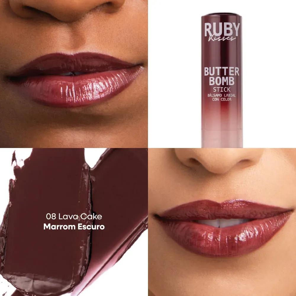 Ruby Kisses - Gloss Stick Butter Bomb - Lava Cake - Miniatura 2