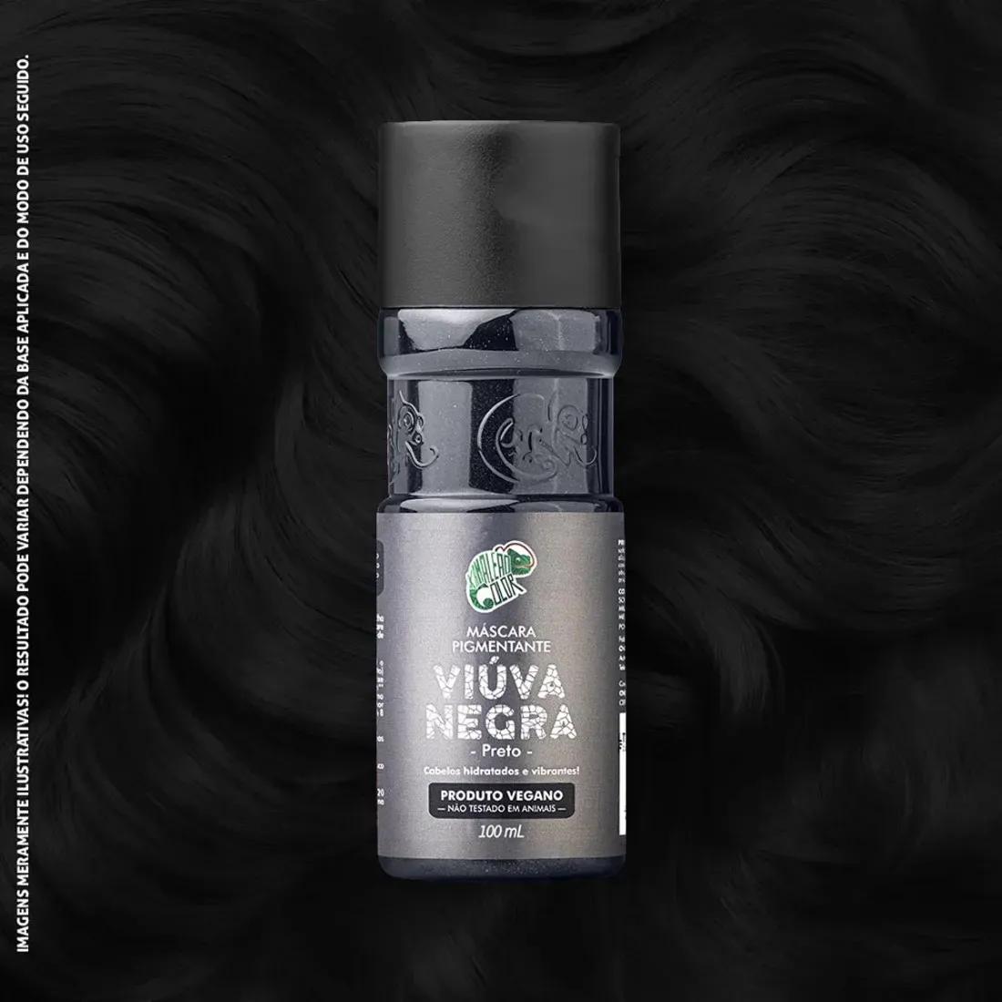 Máscara Pigmentante Kamaleão Color - Viúva Negra - 100ml - Miniatura 3