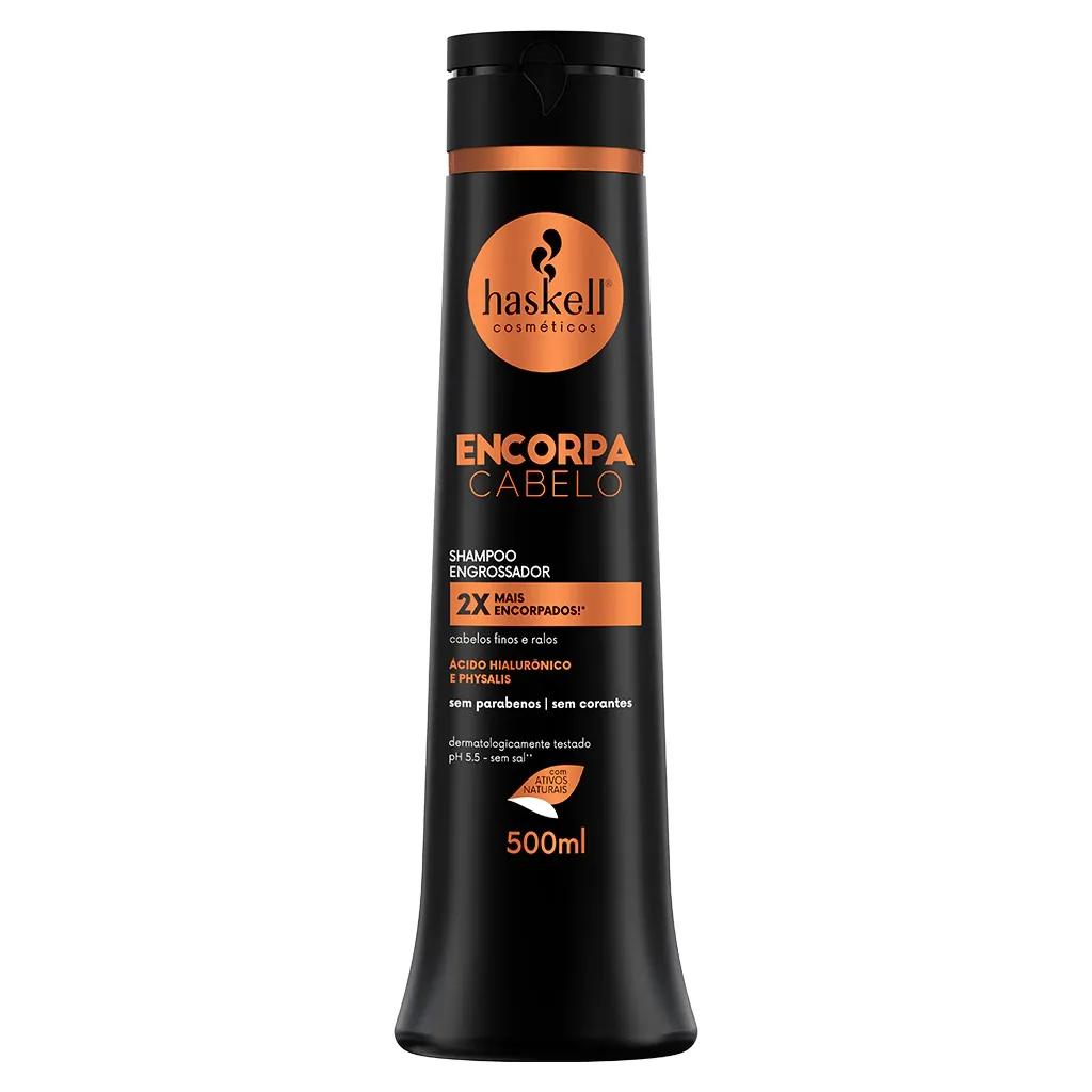 Haskell - Shampoo Engrossador Encorpa Cabelo 500ml - Imagem 1