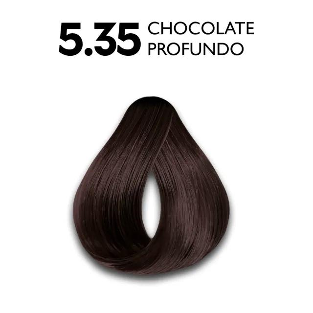 Haskell - Kit Coloração Excllusiv Color Pratic - 5.35 Chocolate Profundo - Miniatura 2