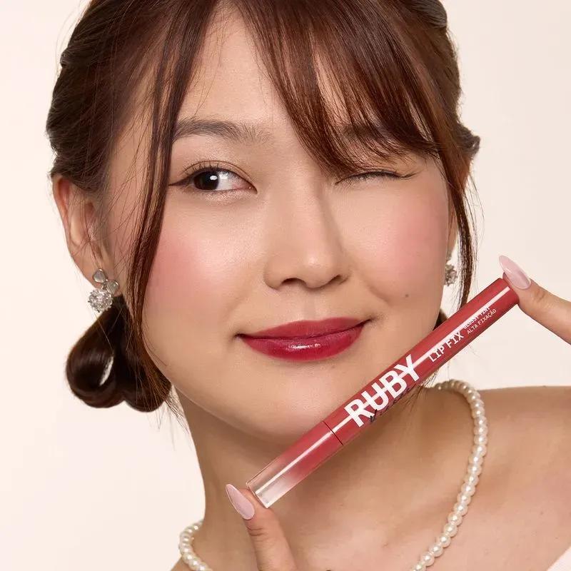 Ruby Kisses - Lip Fix Glossy Tint - Coral Dream - Miniatura 3