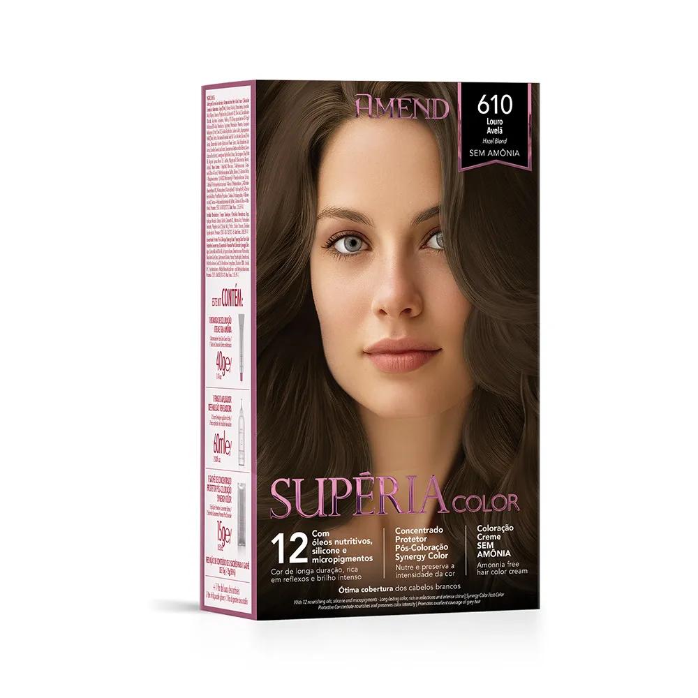 Amend - KIT TONALIZANTE SUPÉRIA COLOR - 610 LOURO AVELÃ - Miniatura 2