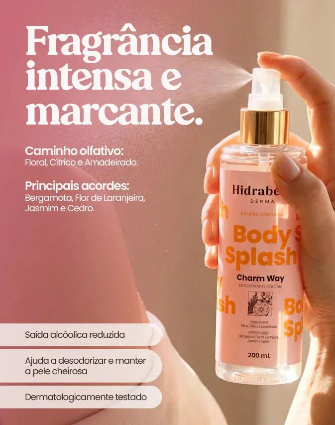 Hidrabene - Body Splash 200ml - Charm Way - Imagem 2