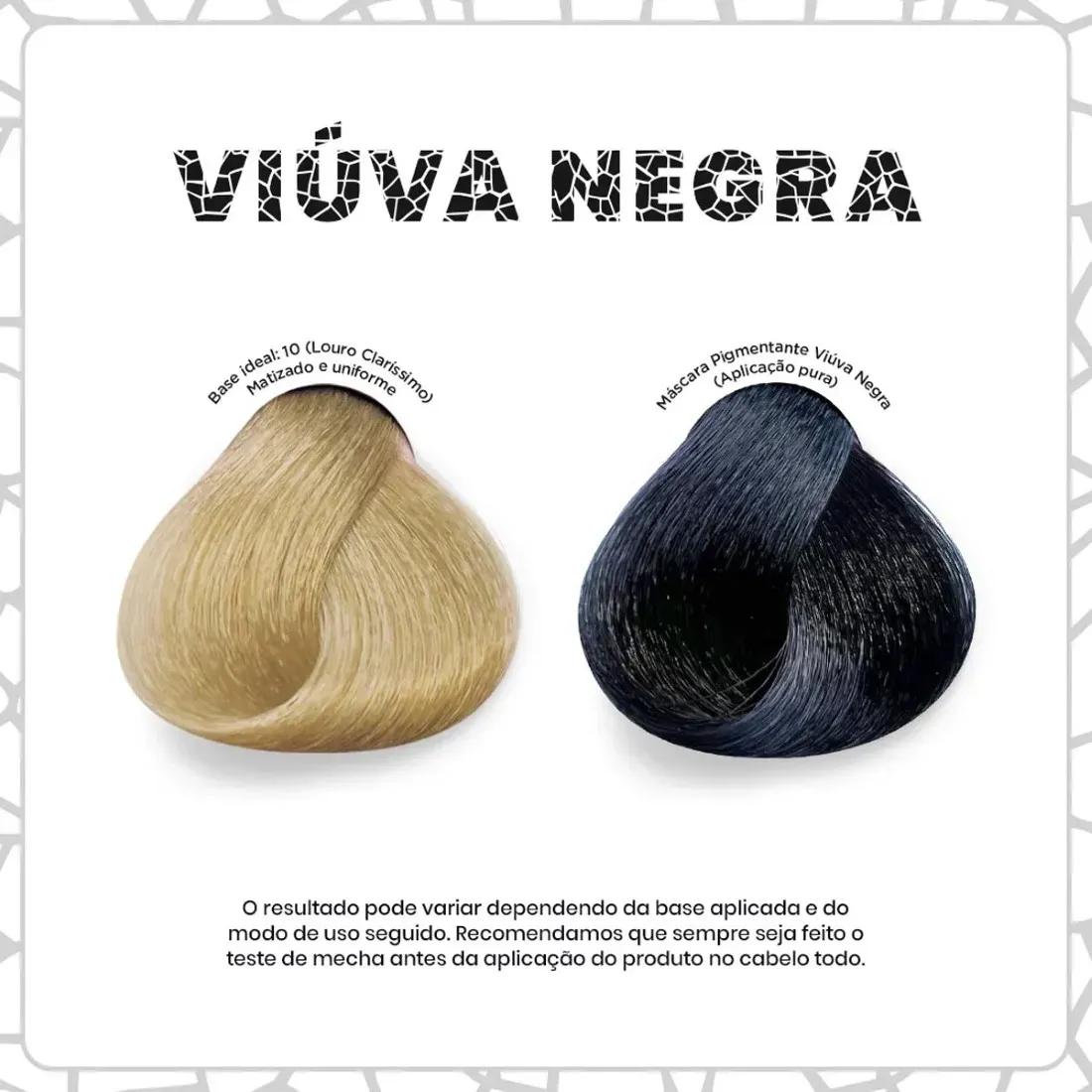 Máscara Pigmentante Kamaleão Color - Viúva Negra - 100ml - Miniatura 2