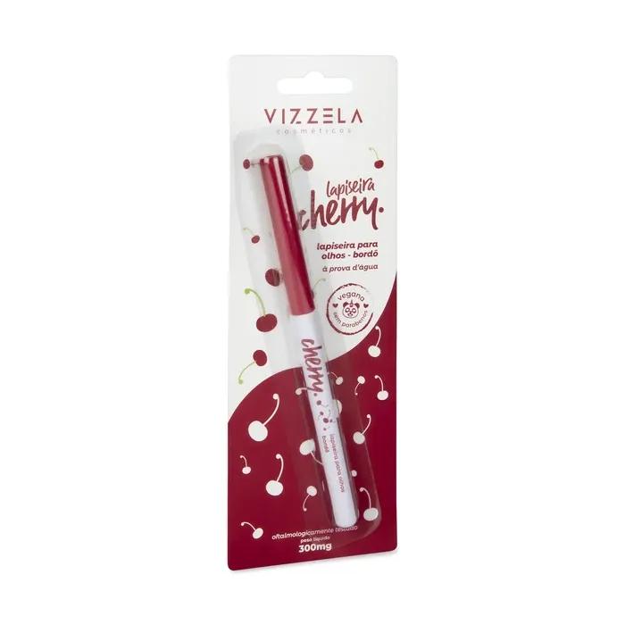 Lapiseira para Olhos Bordô - Cherry - Vizzela - Miniatura 3
