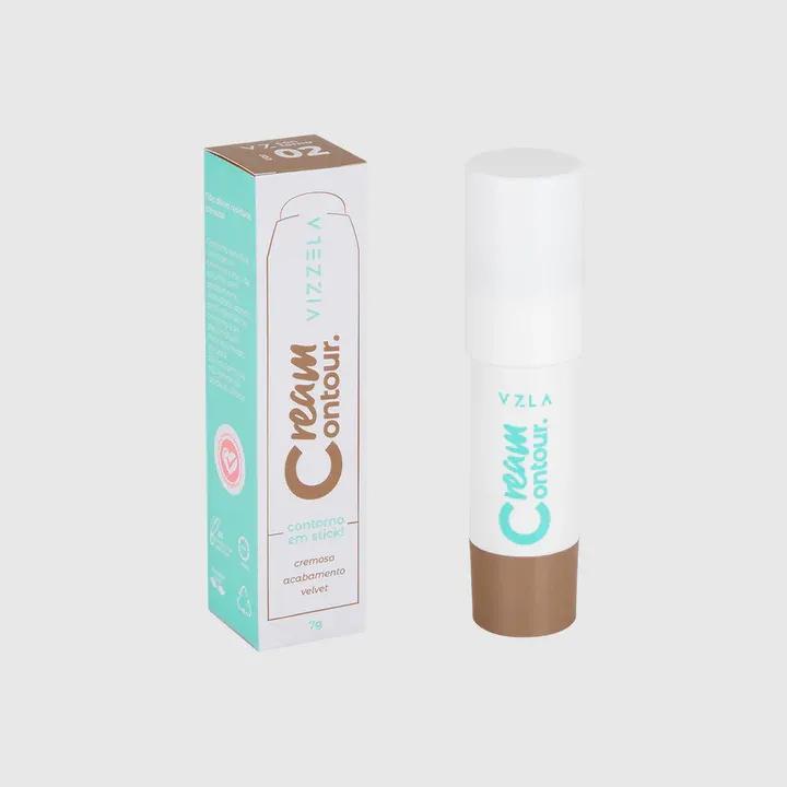 Vizzela - Cream Contour Contorno em Stick 7g - Cor 02 - Miniatura 2