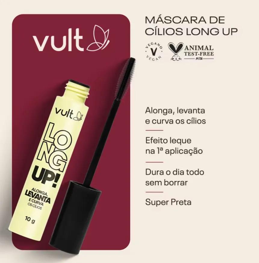 Vult - Máscara de Cílios Vult Long Up! 10g - Miniatura 2