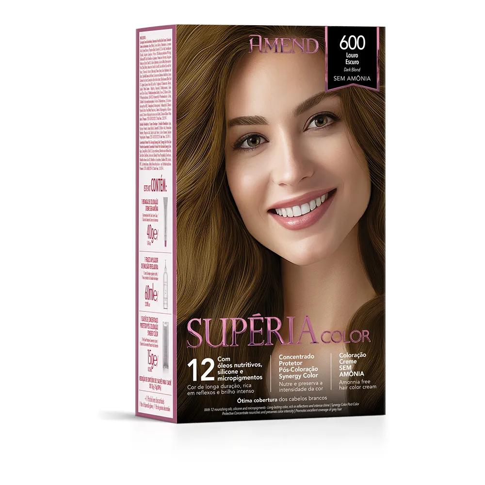 AMEND - KIT TONALIZANTE SUPÉRIA COLOR - 600 LOURO ESCURO - Imagem 1