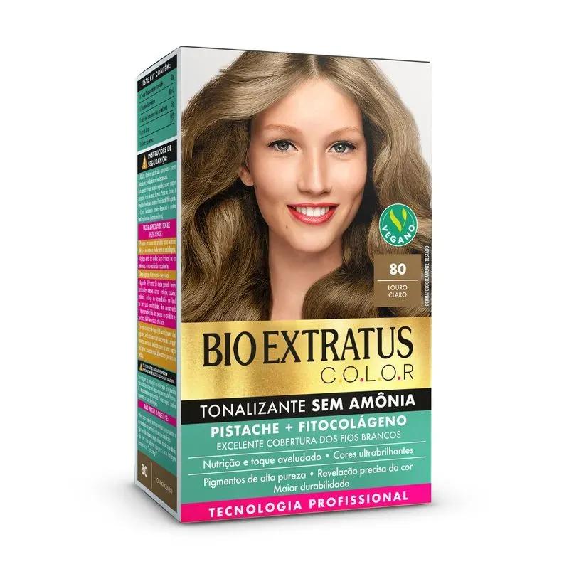 Tonalizante Bio Extratus C.O.L.O.R - 80 Louro Claro - Imagem 1