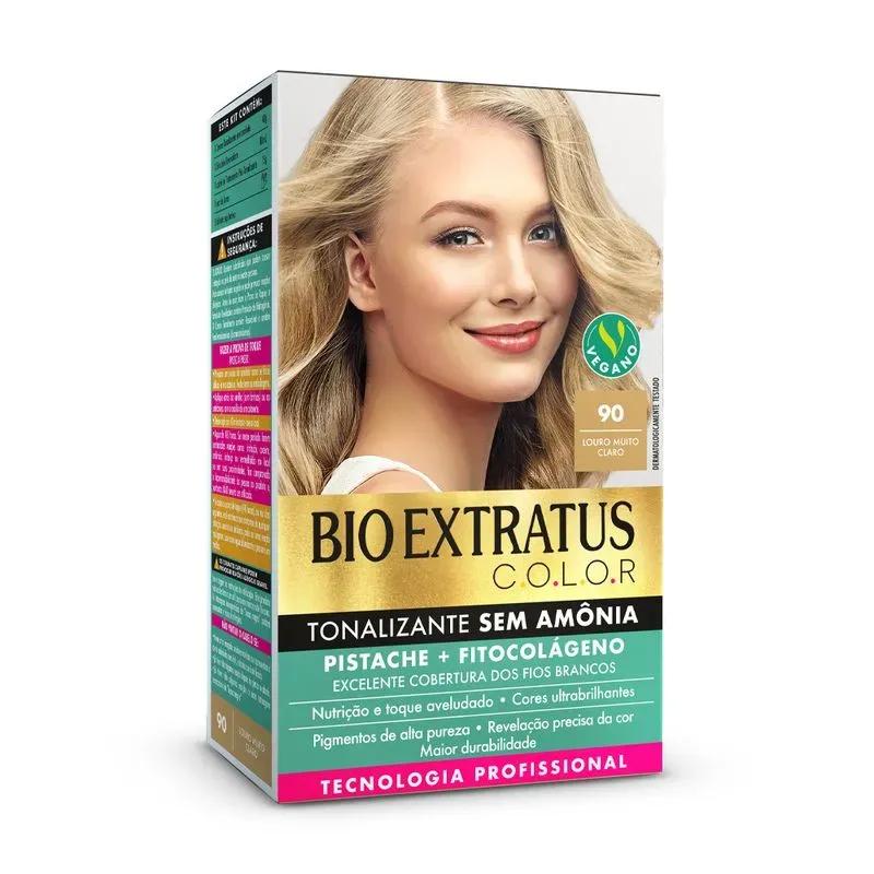 Tonalizante Bio Extratus C.O.L.O.R - 90 Louro Muito Claro - Imagem 1