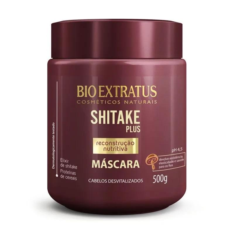 Máscara Shitake Plus Reconstrução Nutritiva 500g - Bio Extratus - Imagem 1