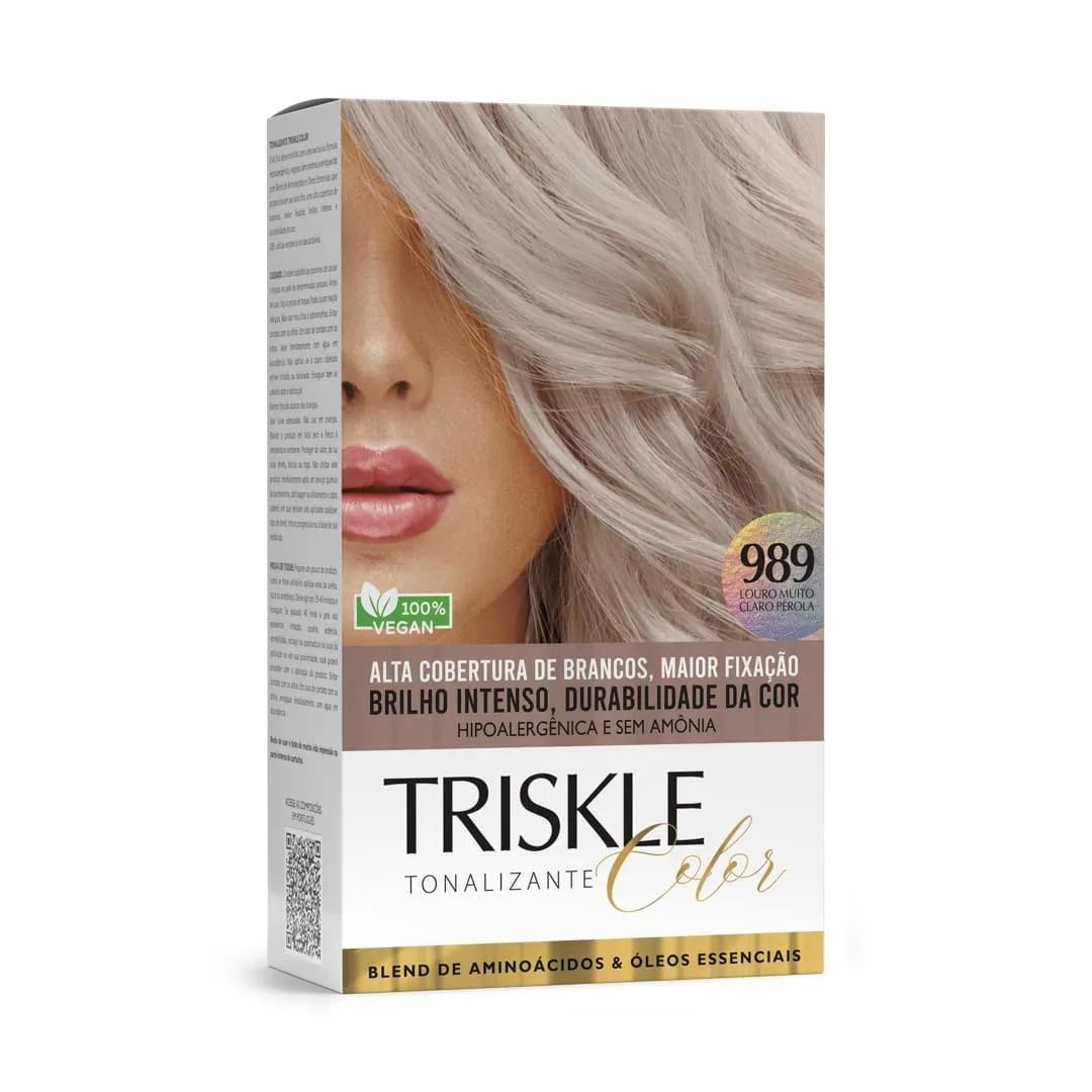 Triskle Color Tonalizante - 989 Louro Muito Claro- Pérola - Imagem 1