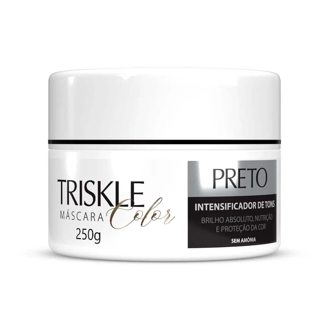 Máscara Intensificadora de Tons Preta 250g- Triskle - Imagem 1