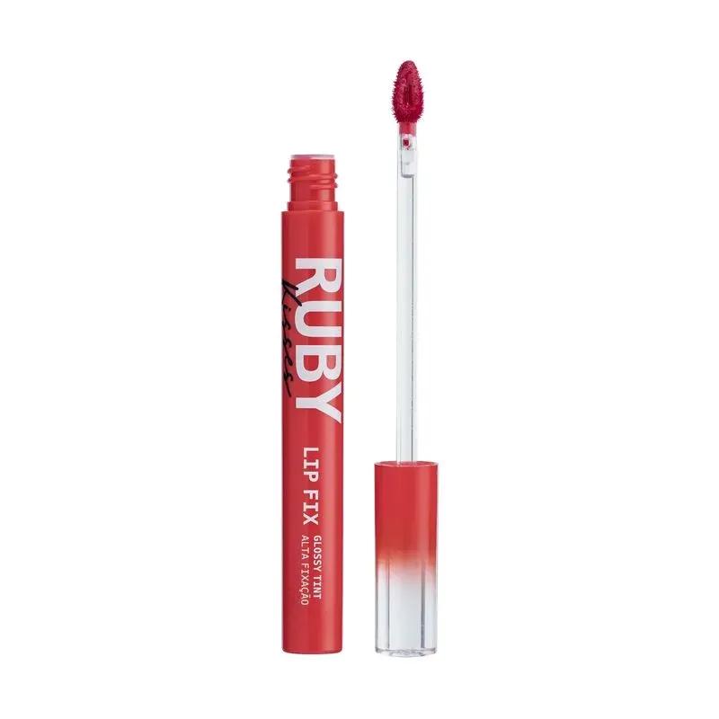 Ruby Kisses - Lip Fix Glossy Tint - Cherry Kiss - Imagem 1