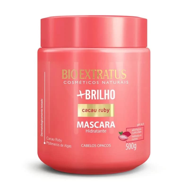 Bio Extratus - Máscara +Brilho 500g - Imagem 1