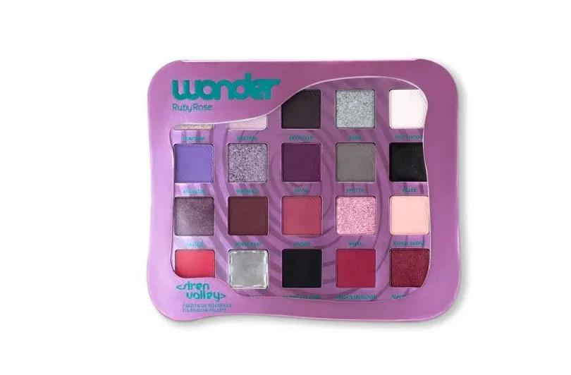 Ruby Rose - Paleta de Sombras Siren Valley - Wonder - Imagem 1