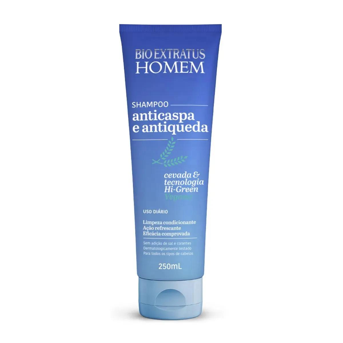 Bio Extratus Homem - Shampoo Anticaspa e Antiqueda 250ml - Imagem 1